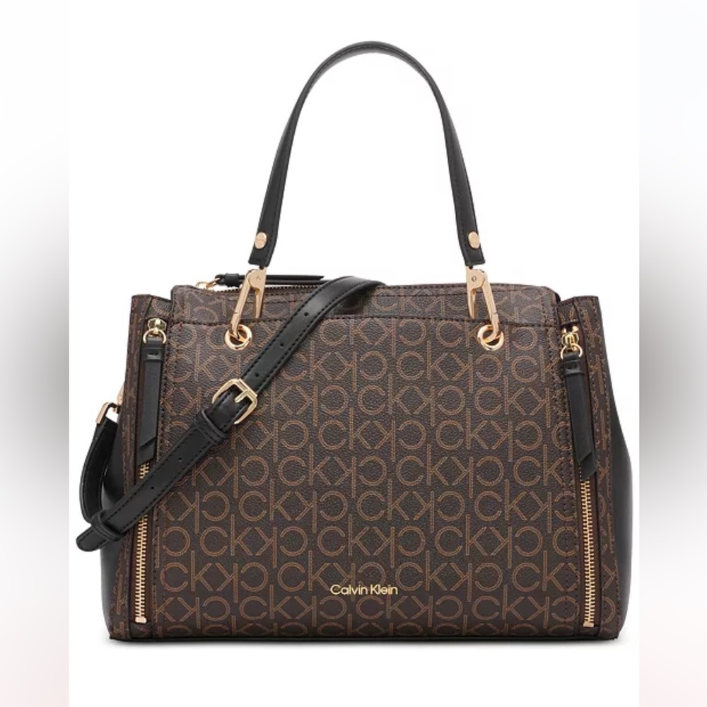 Calvin Klein Monogram Satchel